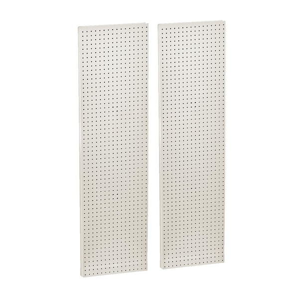 Roowest 100 Pcs 2.4 Inch Plastic Pegboard Hooks Peg Board Shelving