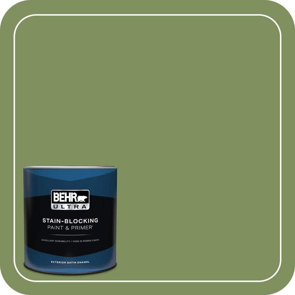 1 qt. #PPU10-03 Green Energy Satin Enamel Exterior Paint & Primer price history on PriceWatchPro