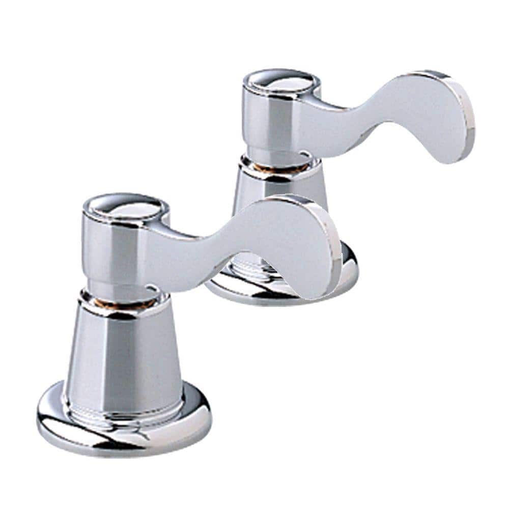 American Standard Heritage Wrist Blade 2 Handle Kit For Centerset Faucet In Polished Chrome 0000 172h 002 The Home Depot