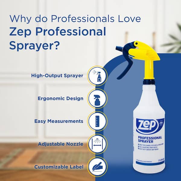 ZEP 32 oz. Professional Spray Bottle (pack of 4) HDPRO14 - The