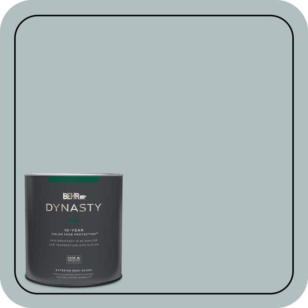 1 qt. #N440-3 Greenwich Village Semi-Gloss Enamel Exterior Stain-Blocking Paint & Primer price history on PriceWatchPro