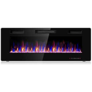 Electric Remote Control 5100 BTU 50 in. Wall Electric Fireplace