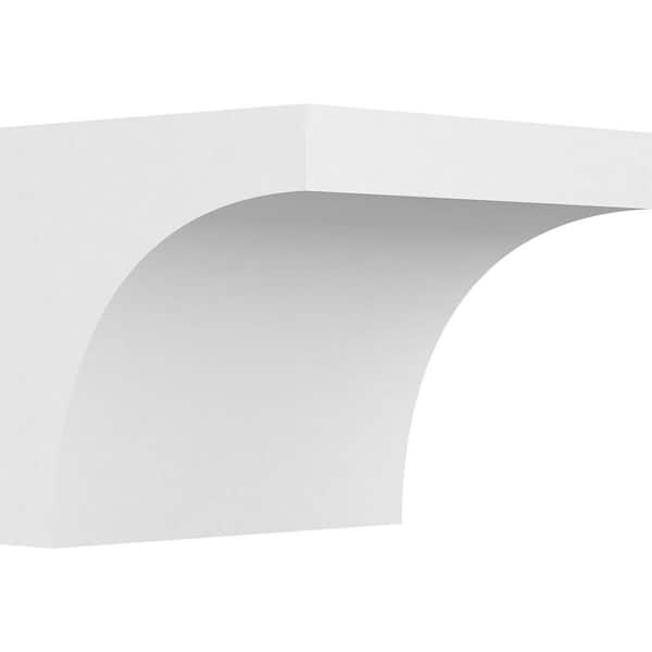 Ekena Millwork 7 in. x 6 in. x 6 in. Standard Stockport Architectural Grade PVC Corbel