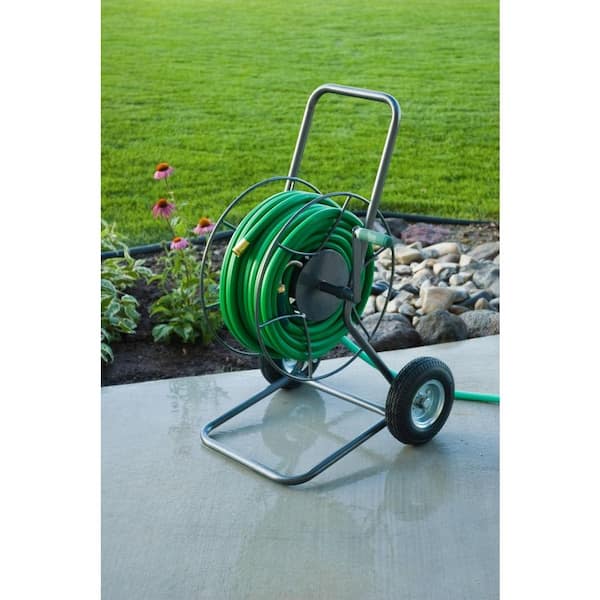 Yard Butler Mighty Reel - Compact Hose Reel ISRM-90 - The Home Depot