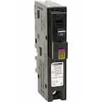Homeline 15 Amp Single-Pole Plug-On Neutral Dual Function (CAFCI and GFCI) Circuit Breaker