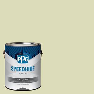 1 gal. Beach Grass PPG1119-3 Flat Exterior Paint