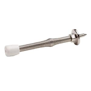 Satin Nickel Light Duty Spring Door Stop