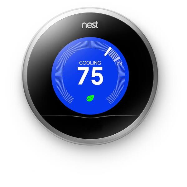 Nest 2nd Generation 7-Day Learning Wi-Fi Programable Thermostat, Refurbished