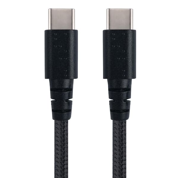 Unbranded Braided Cable for USB-C to USB-C 6 ft.