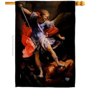 28 in. x 40 in. Archangel Religious House Flag Double-Sided Decorative Vertical Flags