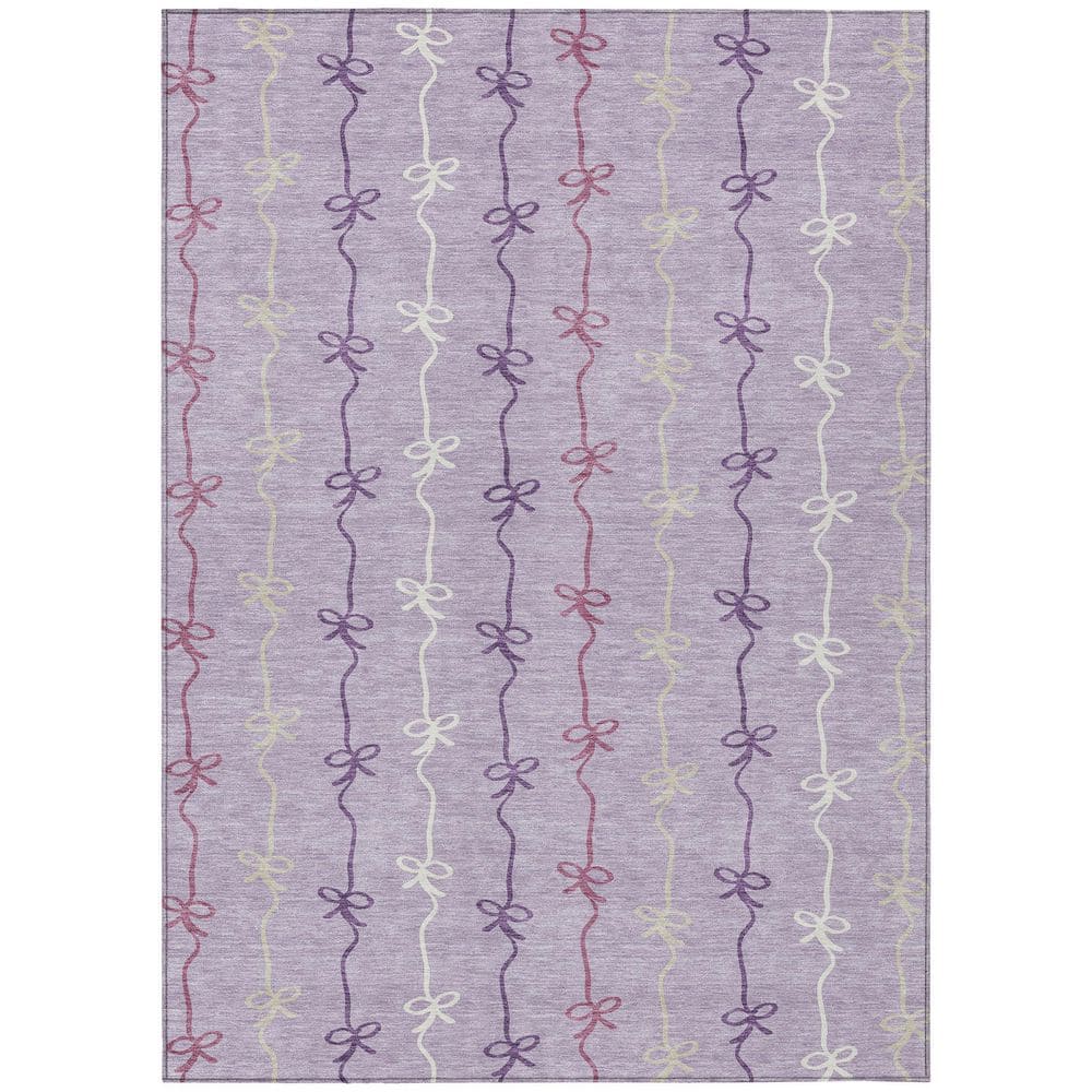 Chantille Machine Washable Indoor/Outdoor Abstract ACN2593 Lavender 10 ft. x 14 ft. Area Rug price history on PriceWatchPro
