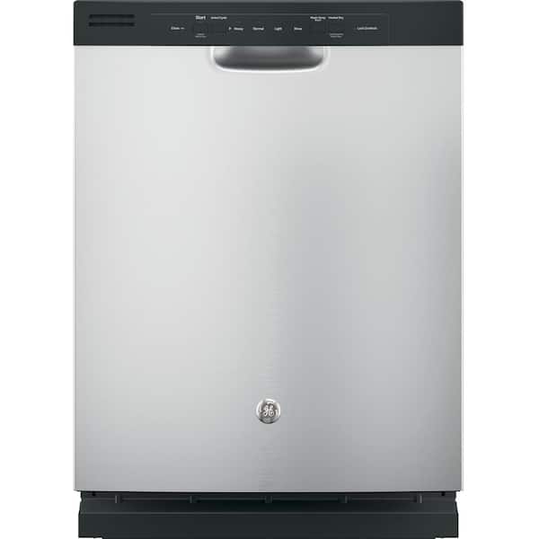 GE Front Control Tall Tub Dishwasher in Stainless Steel