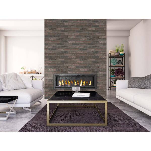 Msi Brickstaks Noble Red Clay Brick 11, Home Depot Fireplace Tile Installation