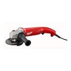 11 Amp 5 in. AC/DC Small Angle Grinder with Trigger Grip