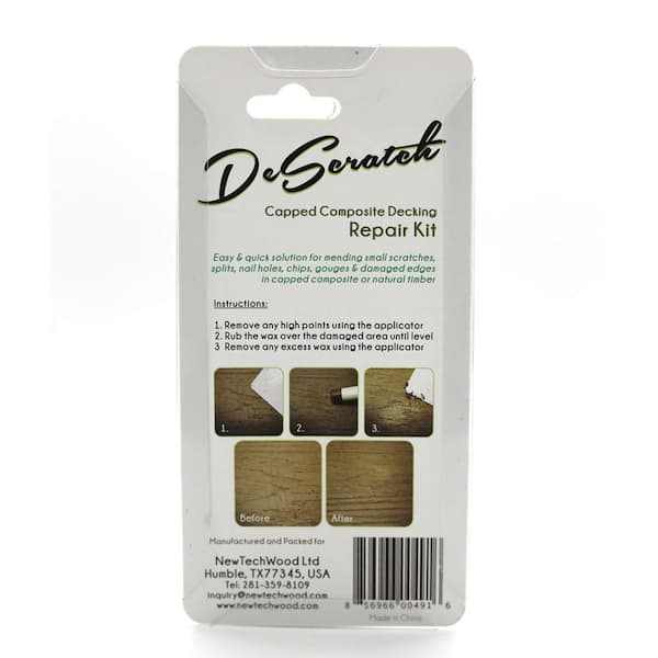 DeScratch Composite Decking Repair Kit in Icelandic Smoke White