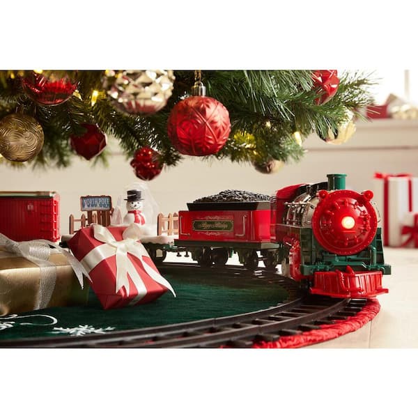 EZTEC Christmas Train Holiday Express Battery Operated Sound newest Remote Control