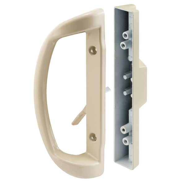 Prime-Line Almond Diecast, Inside and Outside Mortise Style Patio Door  Handles C 1327 - The Home Depot