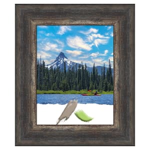 Bark Rustic Char Picture Frame Opening Size 11 x 14 in.