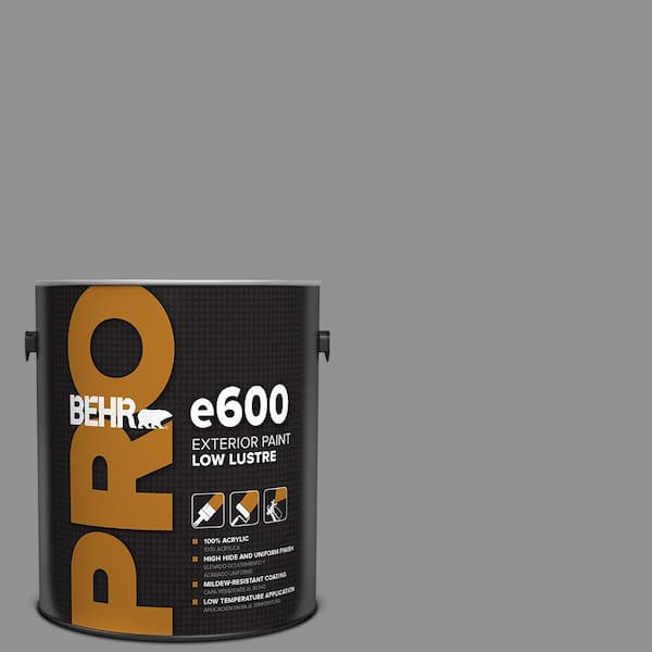 BEHR PRO 1 gal. #N520-4 Cool Ashes Low Luster Exterior Paint