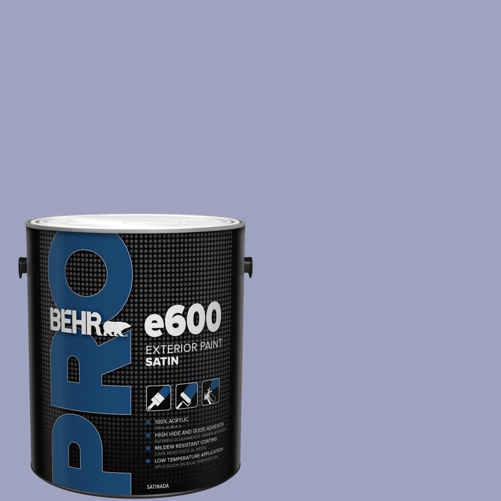 1 gal. #630D-4 Ruffled Iris Satin Exterior Paint price history on PriceWatchPro