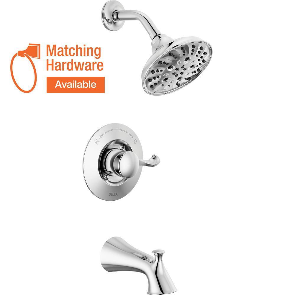 Delta Esato SingleHandle 5Spray Tub and Shower Faucet with