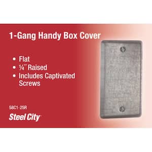 Blank Metallic Handy Box Cover