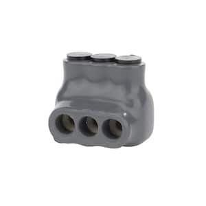 6-14 AWG and 6-14 AWG Bagged Insulated Connector, Grey