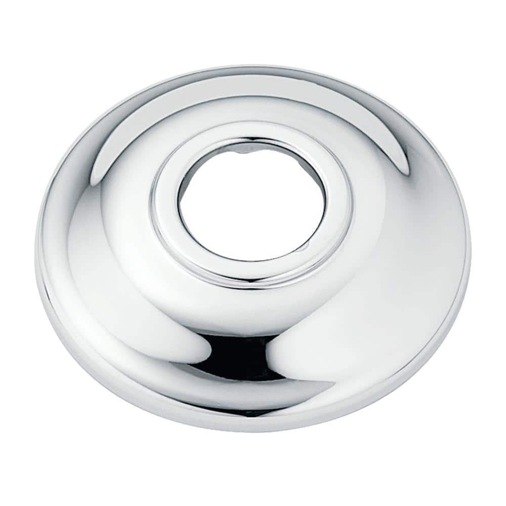 Moen 0.75-in Brushed Nickel Bathtub/Shower Arm and Flange Moen 0.75-in Brushed Nickel Bathtub/Shower Arm and Flange