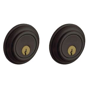 Traditional Oil Rubbed Bronze Double Cylinder Deadbolt
