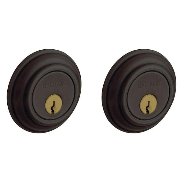 Baldwin Traditional Oil Rubbed Bronze Double Cylinder Deadbolt