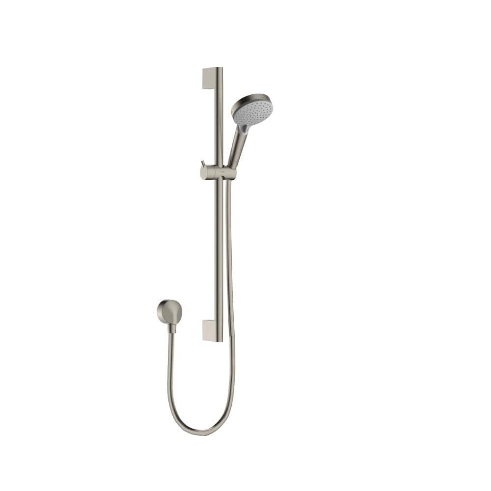 Hansgrohe Vernis Blend 3-Spray Wall Bar Shower Set in Brushed Nickel