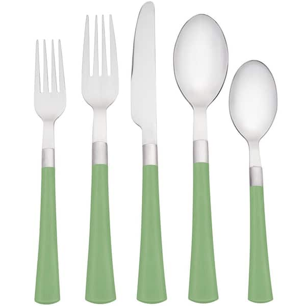 Noritake Colorwave Apple Green 5-Piece Flatware Set (Service for 1)