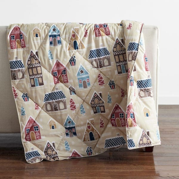 Company Essentials Loftaire Holiday Toast Throw Blanket