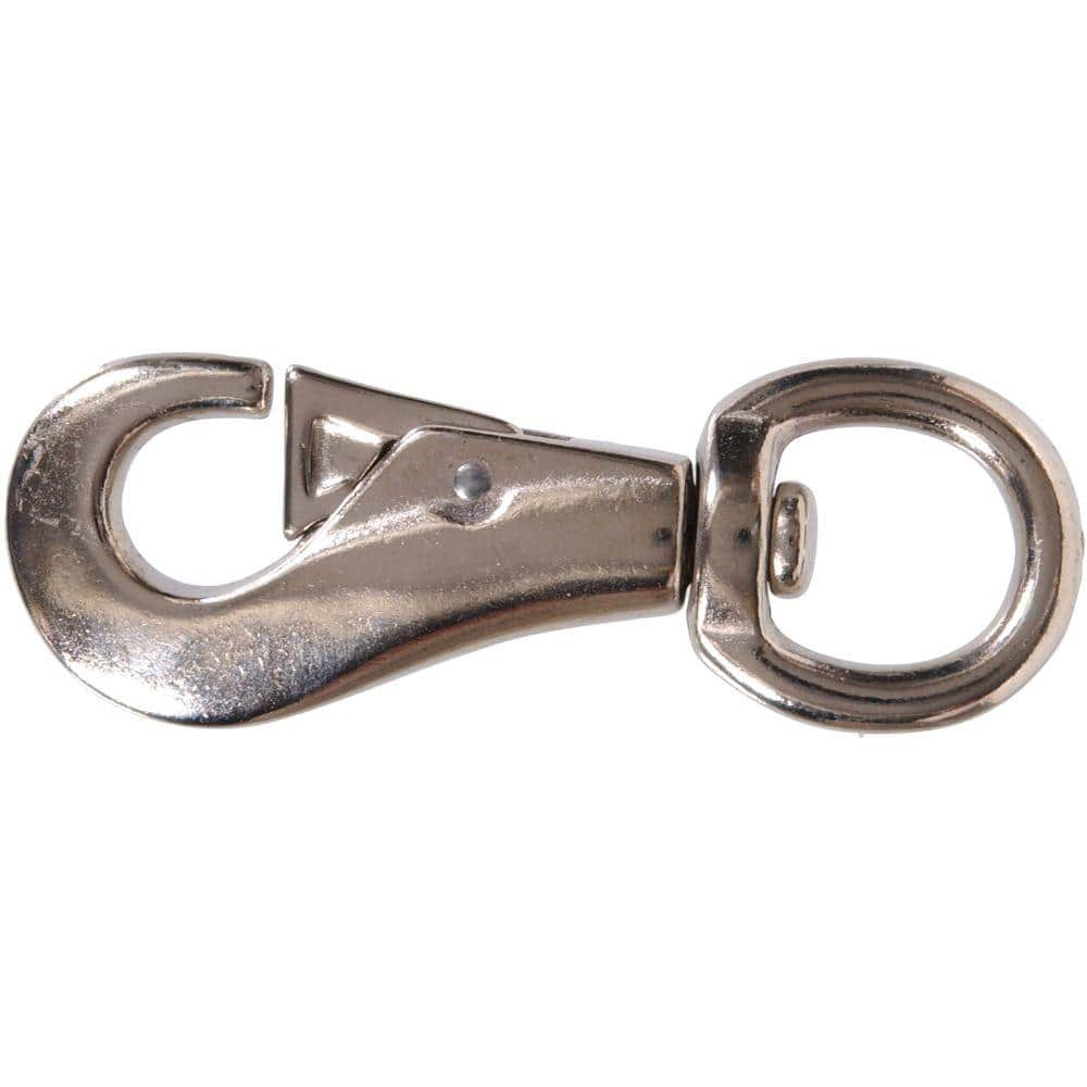 1 x 5 in. Animal Snap with Round Swivel Eye in Nickel Plated (5-Pack) price history on PriceWatchPro