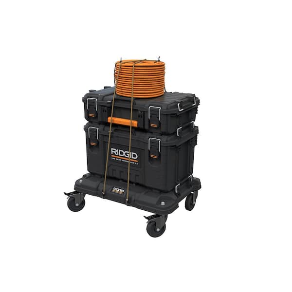RIDGID Dolly 24 in. x 18 in. Black Modular Tool Cart 262824 - The