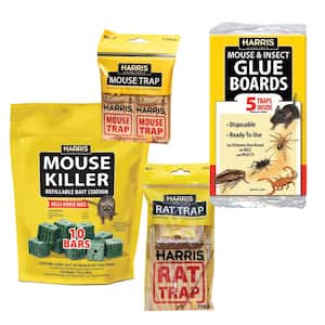 Rat and Mouse Bait and Trap Value Pack