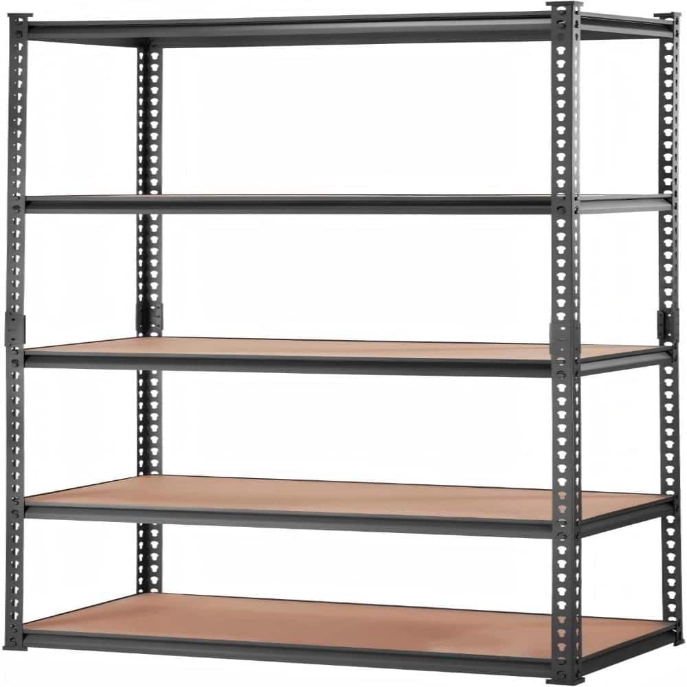 "36""W x 18""D x 72""H 5 Tiers Heavy Duty Garage Shelves, Adjustable Metal Storage Shelving Racks, 2000 LBS Capacity" price history on PriceWatchPro