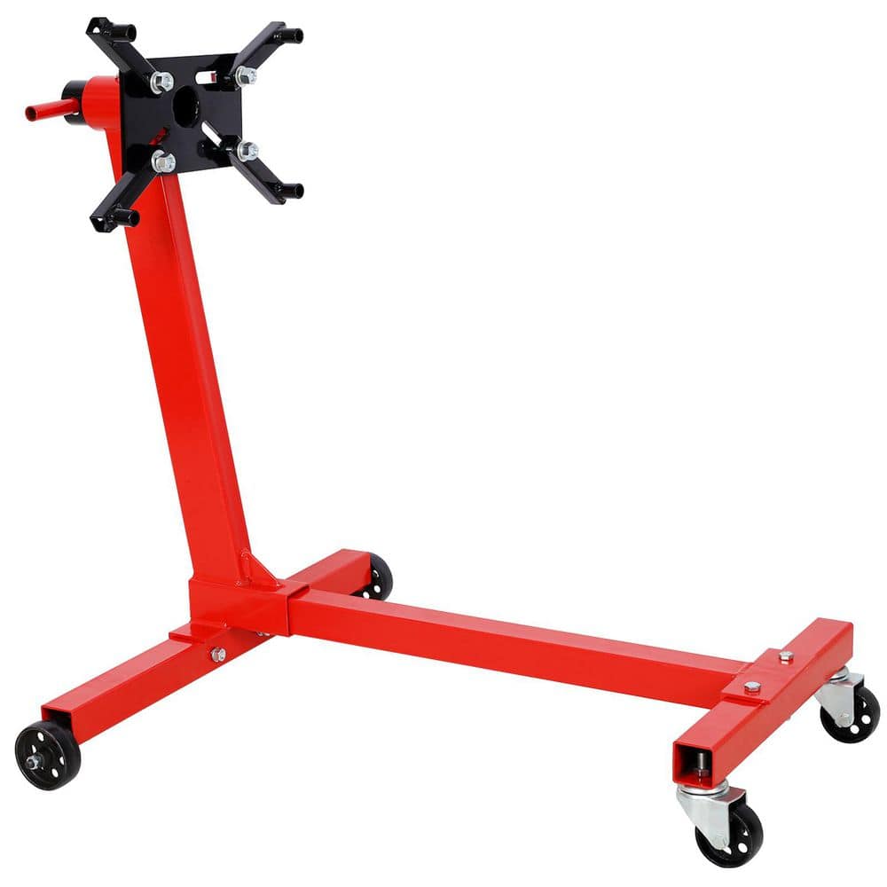 Rotating Engine Stand 1000 lbs. Load Steel Motor Hoist Dolly Hand Truck with 360° Adjustable Head 4-Caster price history on PriceWatchPro