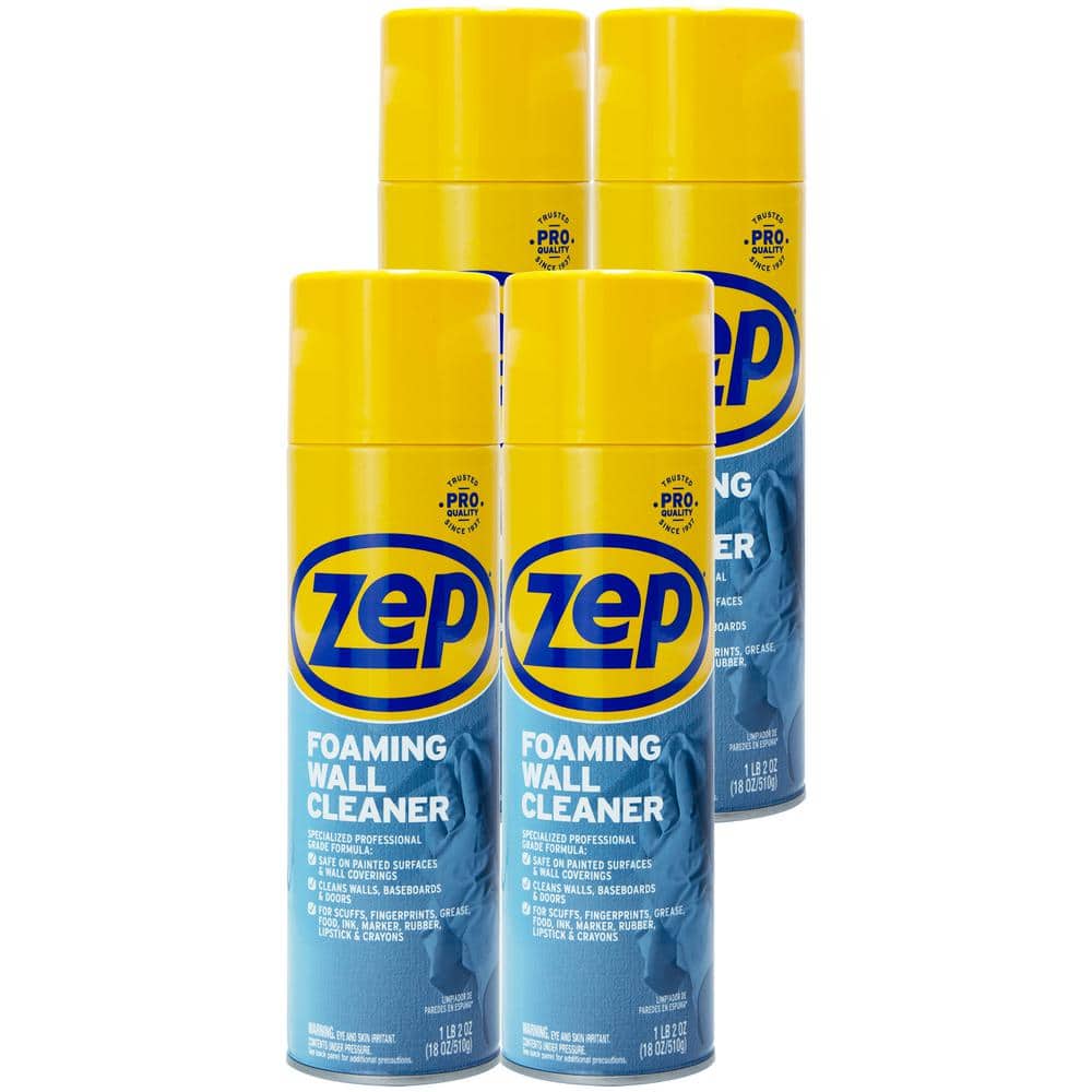 Quick and easy walk cleaning is always the best! #zepfoamwallcleaner #, zep wall cleaner