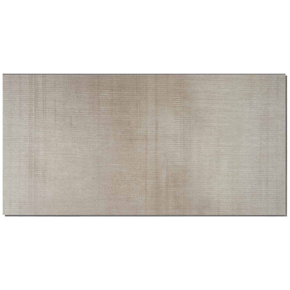 Take Home Sample - Lungo Teak Beige 20 MIL x 6 in. W x 12 in. L Click Lock Fabric Look Waterproof Luxury Vinyl Tile price history on PriceWatchPro