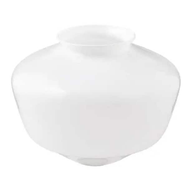 PRIVATE BRAND UNBRANDED 4 Opal White Schoolhouse Shade