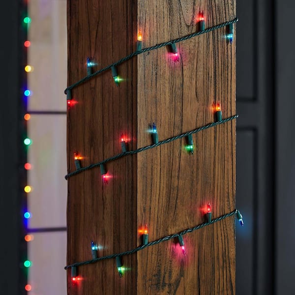 300 Count Multi-Colored Incandescent Mini Lights