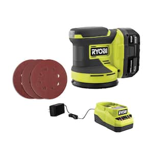 ONE+ 18V Cordless 5 in. Random Orbit Sander Kit with 4.0 Ah Battery and Charger