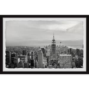 "NYC High-Rise" by Marmont Hill Framed Architecture Art Print 30 in. x 45 in.