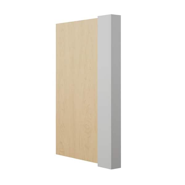 Designer Series 24.5x34.5x3 in. Dishwasher Return End Panel in Heron Gray