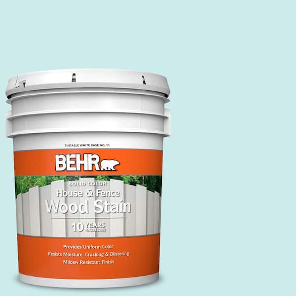 5 gal. #500C-3 Spa Solid Color House and Fence Exterior Wood Stain