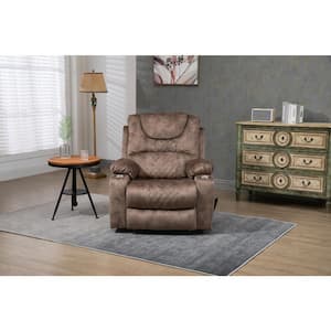 Brown Velvet Recliners Lift Chair Relax Sofa Chair Recliner