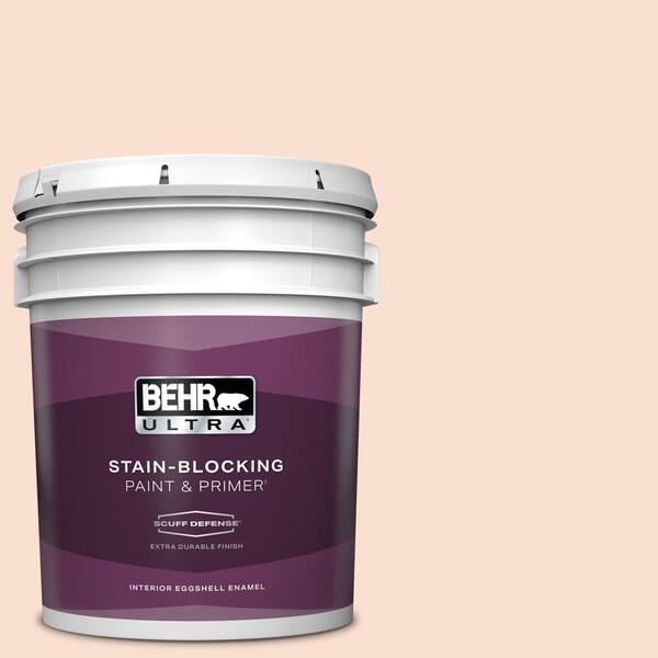 BEHR ULTRA 5 gal. #260A-2 Derry Coast Sunrise Extra Durable Eggshell Enamel Interior Paint & Primer