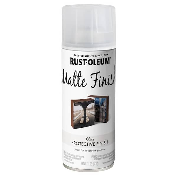 Rust-Oleum Specialty 11 oz. Clear Matte Spray Paint 342561 - The