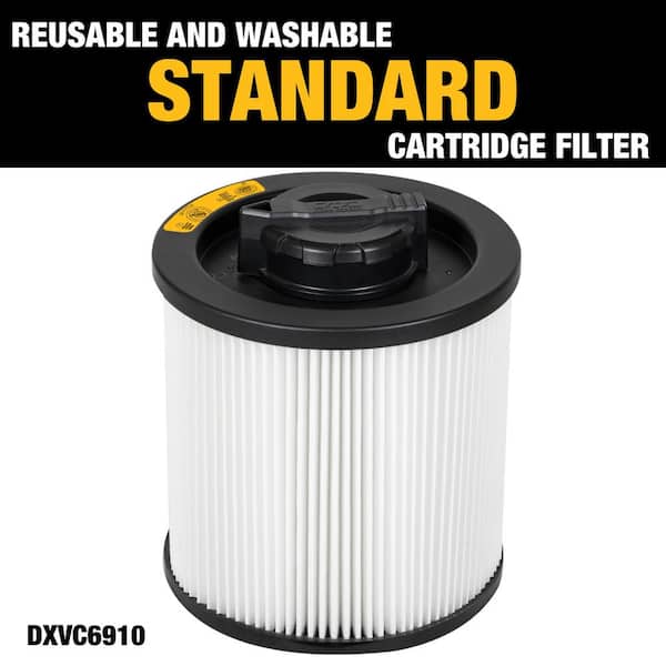 DEWALT 3-Pack Disposable Bag and Standard Cartridge Filter Combo